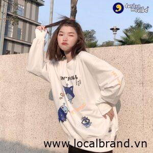 áo hoodie của local brand