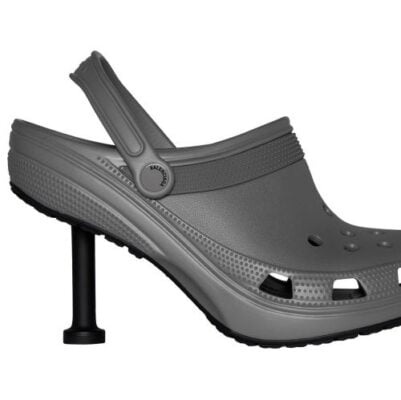 Đôi giày gót “lực điền” của global brand Balenciaga X Crocs