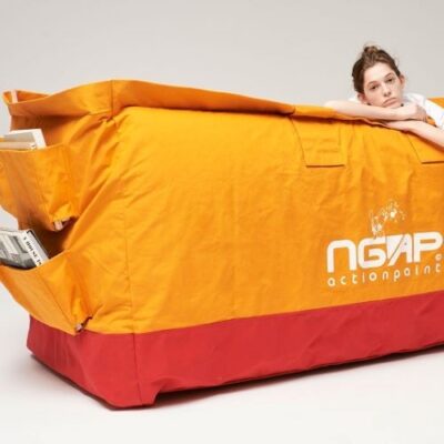 Túi Tote phiên bản giường ngủ và sự hợp tác của NGAP and SKOLOCT