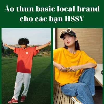 Áo thun basic local brand đa dụng cho các bạn học sinh sinh viên